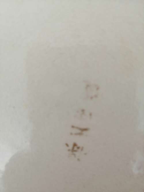 A broken  very valuable Japanes plate for complete restoration