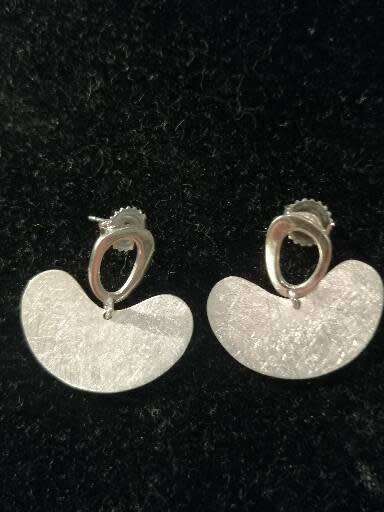 Sterling Silver Earrings Designed by Kirsten Goss