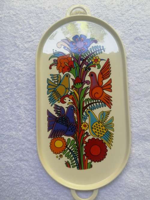 STUNNING VINTAGE VILLEROY & BOSH TRAY/PLATTER `ACAPULCO`