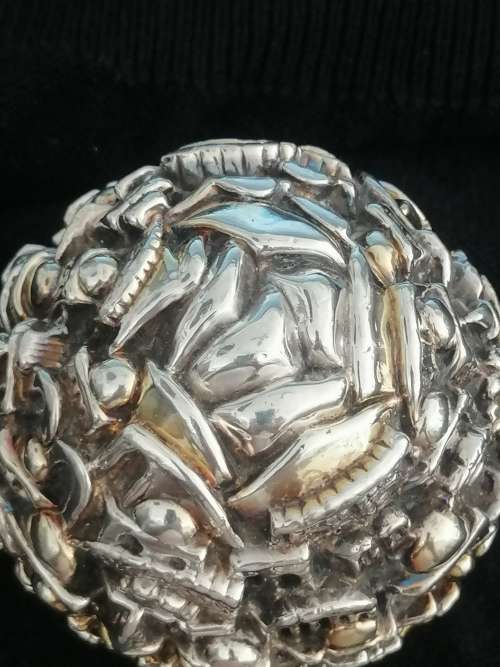 A STERLING SILVER PAPERWEIGHT ` JERUSALEM`