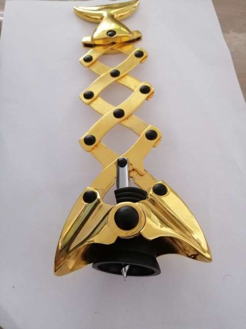 LAZY FISH BRASS CORKSCREW