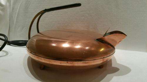 A Stylish Retro Electrified Copper Kettle