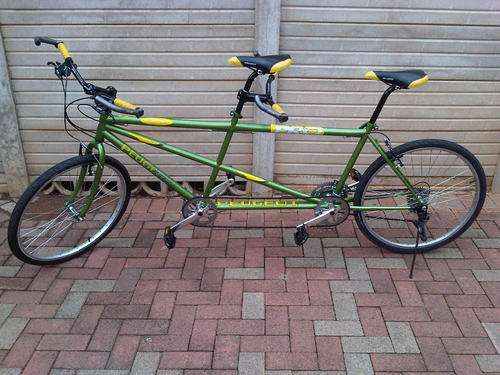 Tandem road/offroad bike