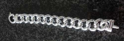 CHUNKY 925 sterling silver FILLED BRACELET
