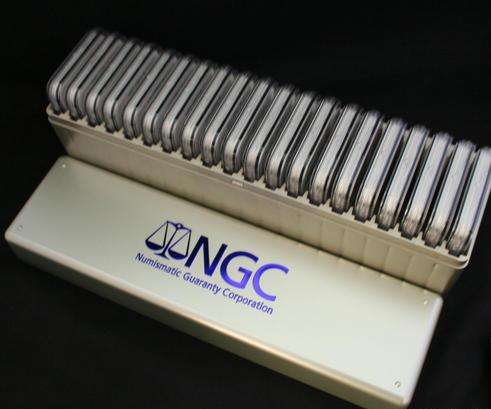 NEW LABEL - MANDELA BIRTHDAY R5 COINS (2008)  MS66