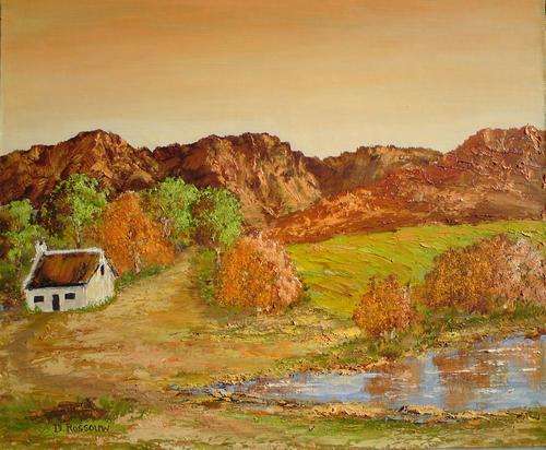 Dirk Rossouw original -"Early Autumn Buffeljagsrivier"