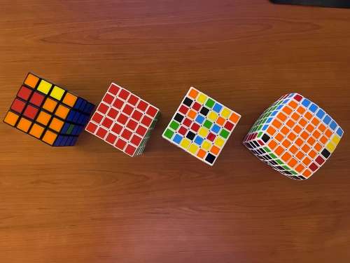 **Price Reduced** Rubiks Cube and V-Cubes (4X4X4, 5X5X5,6X6X6,7X7X7)