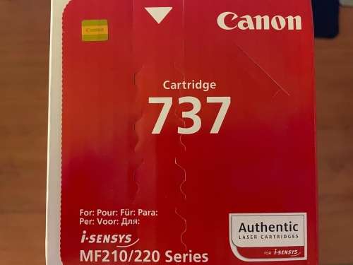 Canon i-sensys ink cartridge 737 (MF210/220 Series) Monochrome Laser Cartridge