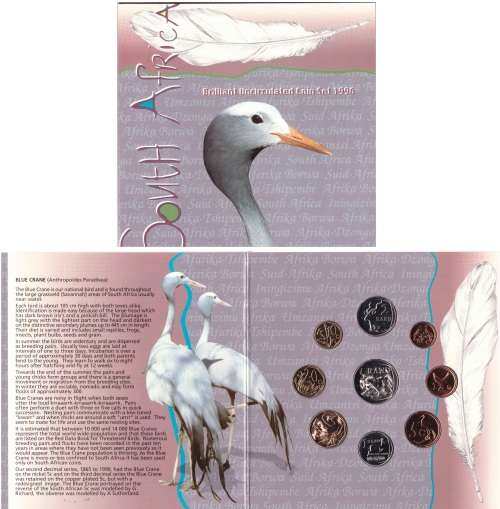RSA 1996 UNCIRCULATED SET IN BEAUTIFUL BOOKLET