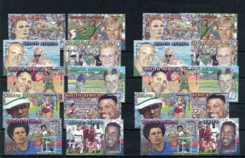 RSA 2001 Sporting Heroes U.M.M. sets x 2