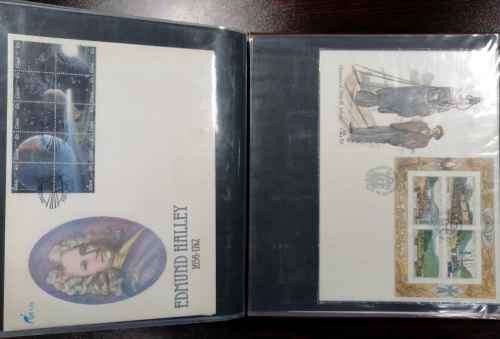 Homelands mid to last issues FDCs x 90+ in neat album