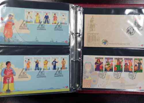 Later RSA covers x 85 in Ideal album - fresh ! incl R20 fish eagle, scarcer first day sheets etc