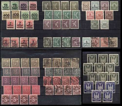 German Empire Superb Mint* and used selection