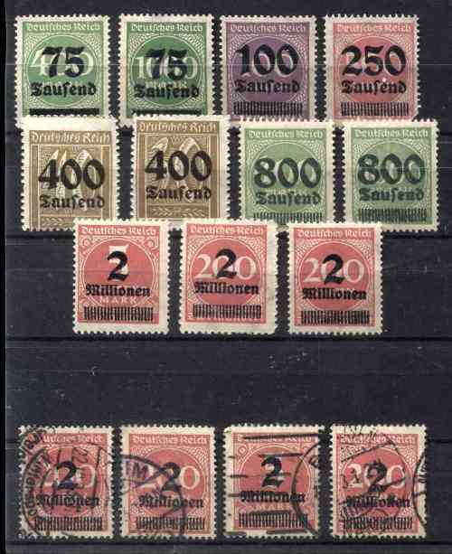 German Empire Superb Mint* and used selection