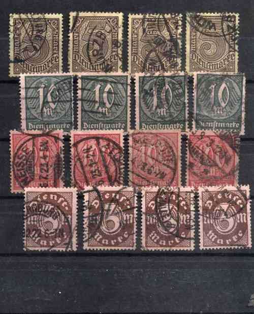 German Empire Superb Mint* and used selection