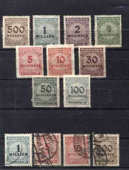 German Empire Superb Mint* and used selection