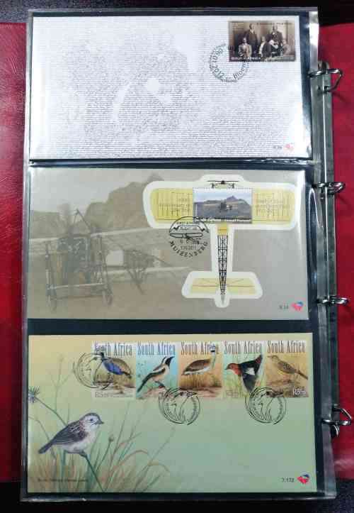 Modern RSA x 68 High Value covers  selection in Ideal 3 leaf album - 7.85 to 8.58 - Fresh!