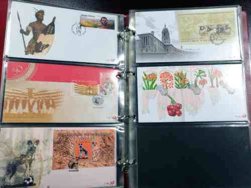 Modern RSA x 68 High Value covers  selection in Ideal 3 leaf album - 7.85 to 8.58 - Fresh!