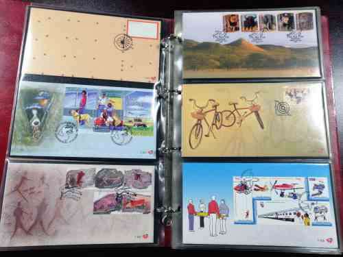 Modern RSA x 68 High Value covers  selection in Ideal 3 leaf album - 7.85 to 8.58 - Fresh!