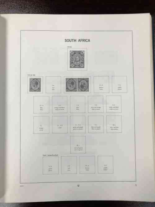 Union- RSA 1988 DAVO album with 80 unused pages - see images and description