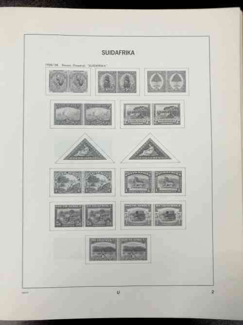 Union- RSA 1988 DAVO album with 80 unused pages - see images and description