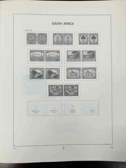 Union- RSA 1988 DAVO album with 80 unused pages - see images and description