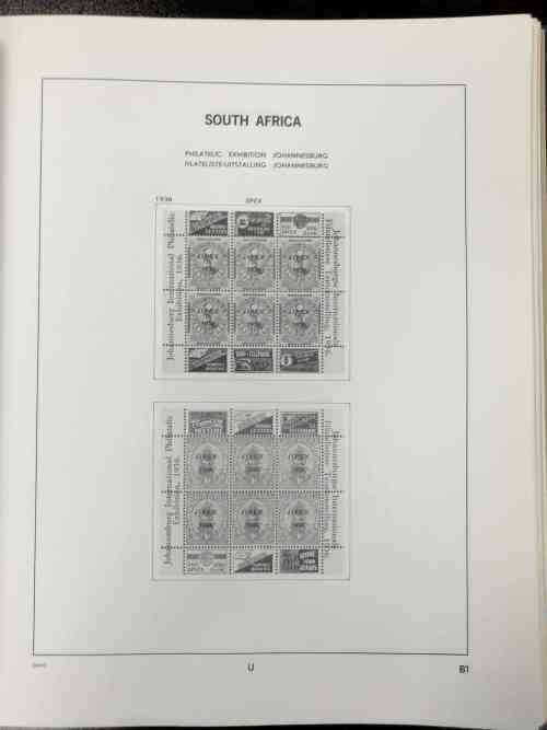 Union- RSA 1988 DAVO album with 80 unused pages - see images and description