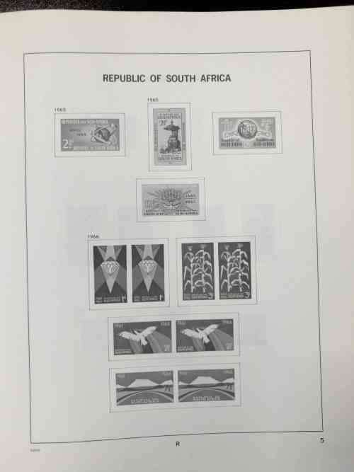 Union- RSA 1988 DAVO album with 80 unused pages - see images and description