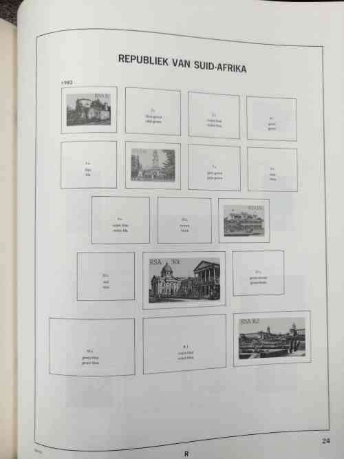 Union- RSA 1988 DAVO album with 80 unused pages - see images and description
