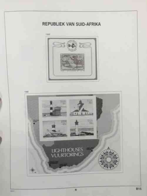 Union- RSA 1988 DAVO album with 80 unused pages - see images and description