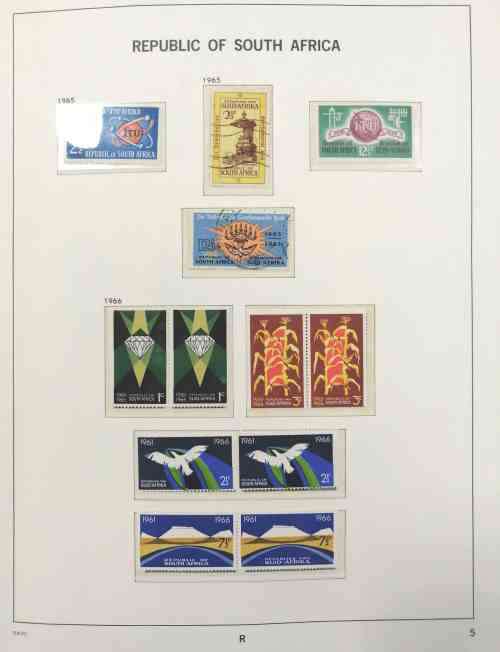 RSA DAVO album 1961 to 1984 - Partially complete and Great Condition !  41 pages in total