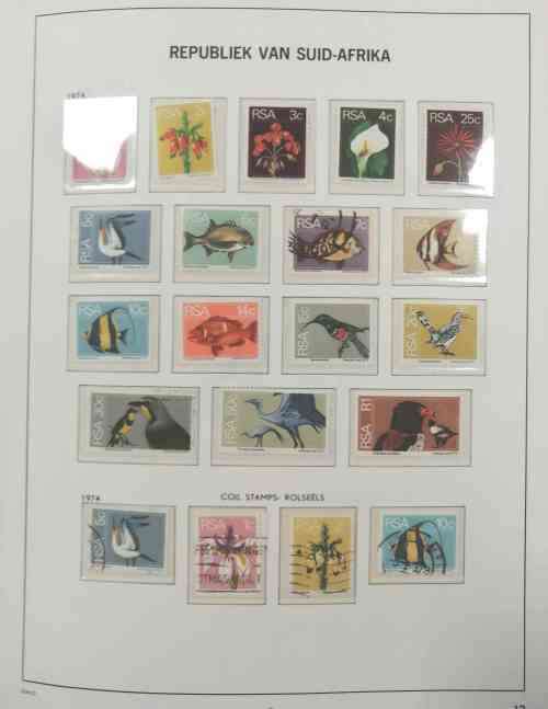 RSA DAVO album 1961 to 1984 - Partially complete and Great Condition !  41 pages in total