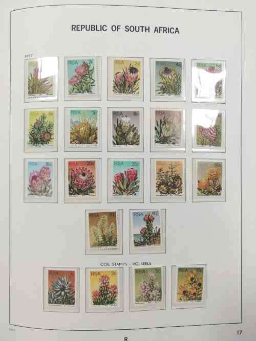 RSA DAVO album 1961 to 1984 - Partially complete and Great Condition !  41 pages in total