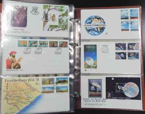 TBVC FRESH Last issues Covers x 108 - All the dogs, cats, Doves , Trains etc in nice 3 leaf album