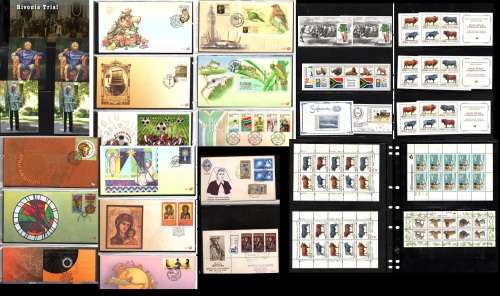 Big SA collection( sheetlets, covers , booklets etc ) see all scans