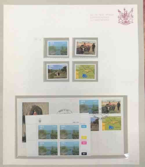 Nice S.W.A. collection 1982 to 1986 - all issues MNH controls & sets, covers & postcards sets!