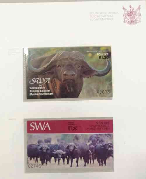 Nice S.W.A. collection 1982 to 1986 - all issues MNH controls & sets, covers & postcards sets!