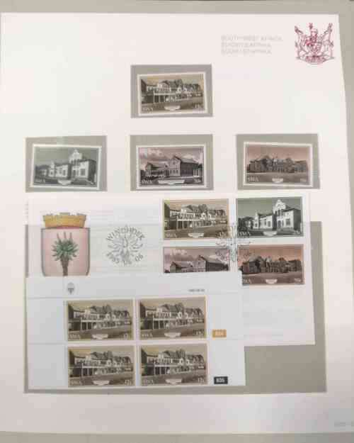 Nice S.W.A. collection 1982 to 1986 - all issues MNH controls & sets, covers & postcards sets!