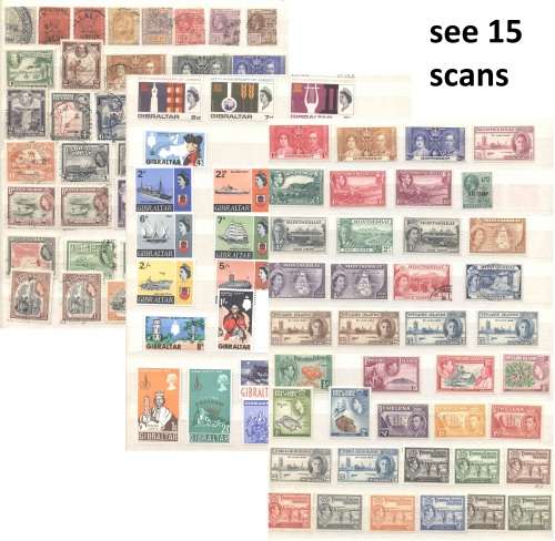 BIG british commonwealth clearance Mint* & used - some nice earlies & sets - Big cv