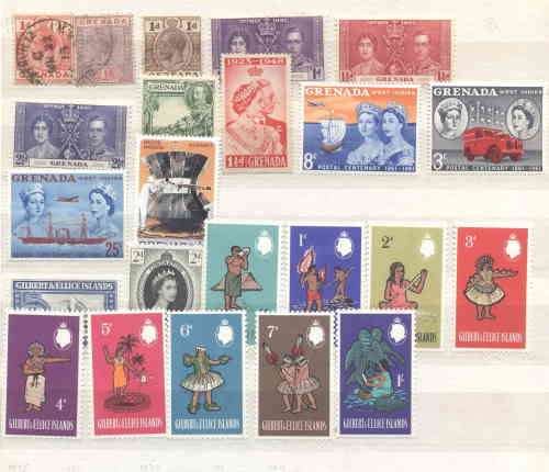 BIG british commonwealth clearance Mint* & used - some nice earlies & sets - Big cv
