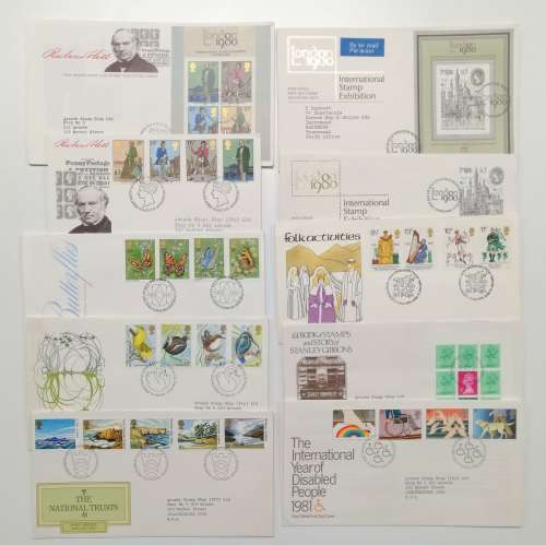 Great Britain lot - 1970s/80s stamps & covers