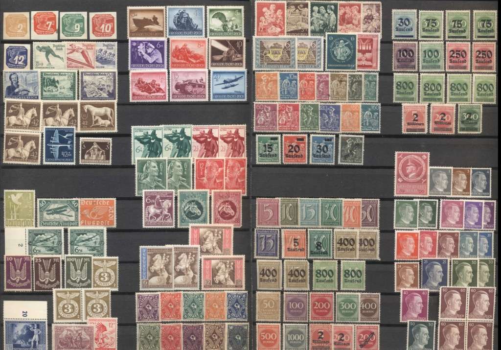 German Empire all MINT selection - Great CV ! Fill some gaps