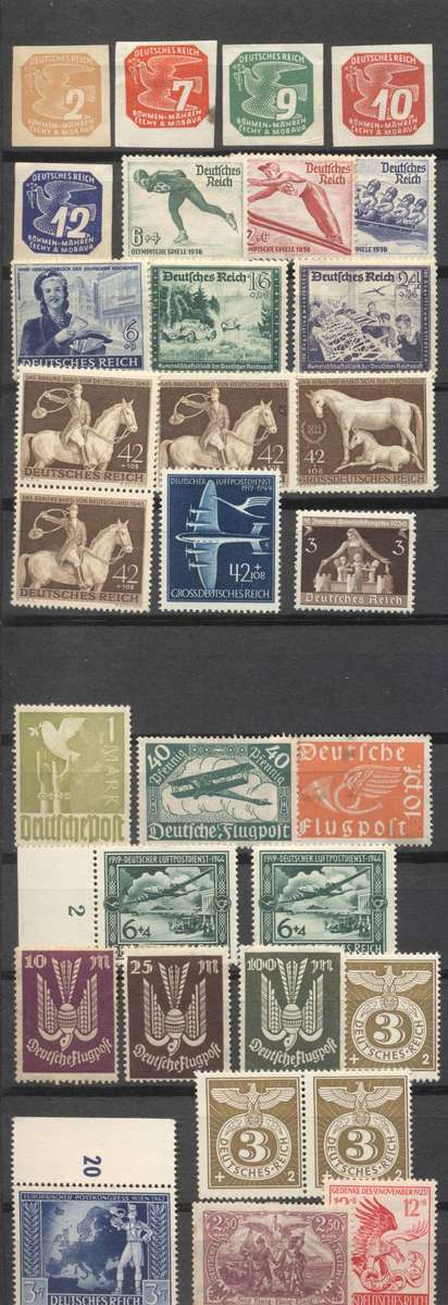 German Empire all MINT selection - Great CV ! Fill some gaps