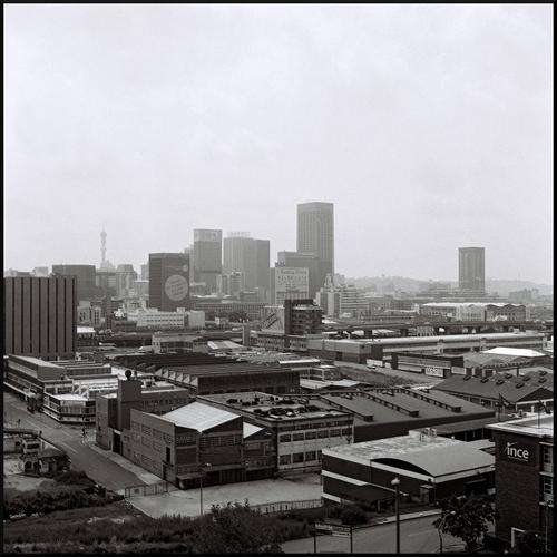 View of Johannesburg from old Top Star drive-in