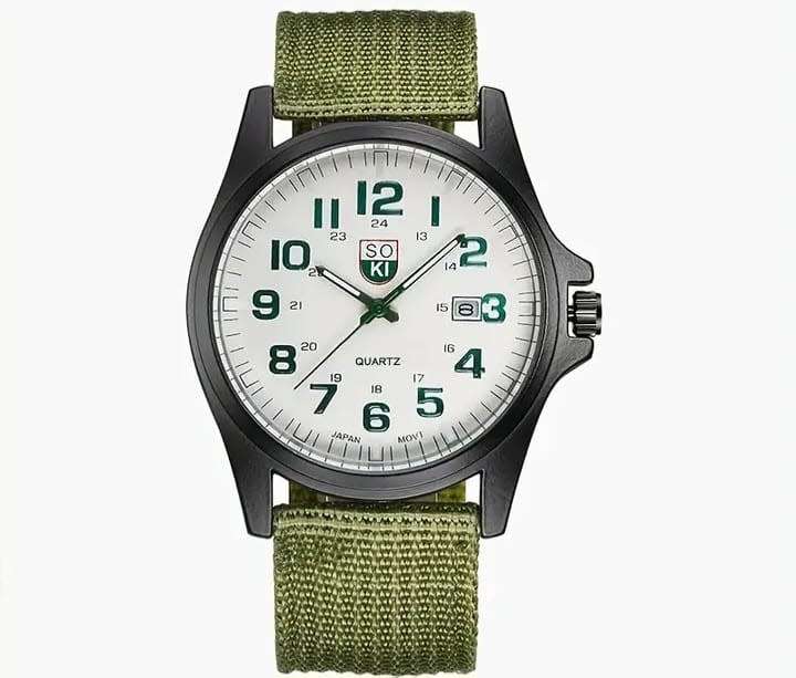 Casual Nylon Strap Watch