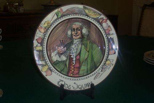 Royal Doulton Plate. The Squire.
