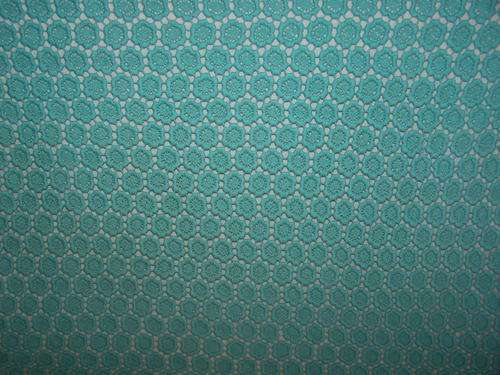 Vintage Turquoise Lace Material