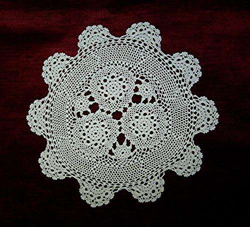 Hand Crocheted Tray Cloth/Doiley.