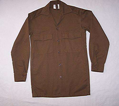 1971 Army Shirt by Escombe Mans. Size X-Small