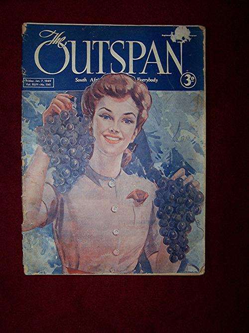 The Outspan 7 January 1949. 365 mm x 265 mm.